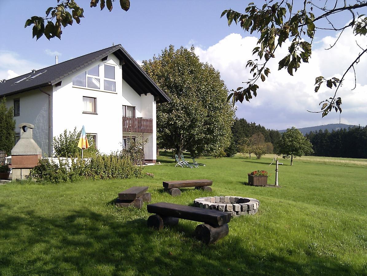 Ferienhof Hoehenluft Bischofsgrün Buitenkant foto