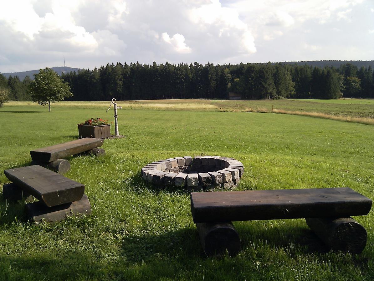 Ferienhof Hoehenluft Bischofsgrün Buitenkant foto